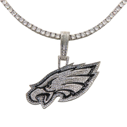 Philadelphia Emblem Pendant Necklace – Perfect Gift for Game Day Fans