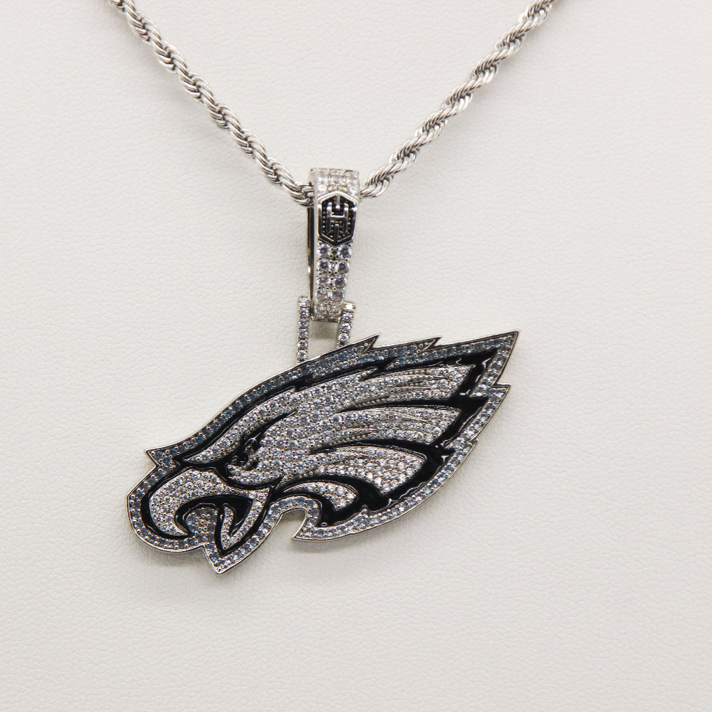 Philadelphia Emblem Pendant Necklace – Perfect Gift for Game Day Fans