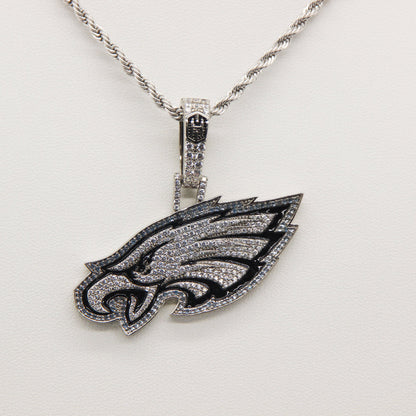 Philadelphia Emblem Pendant Necklace – Perfect Gift for Game Day Fans