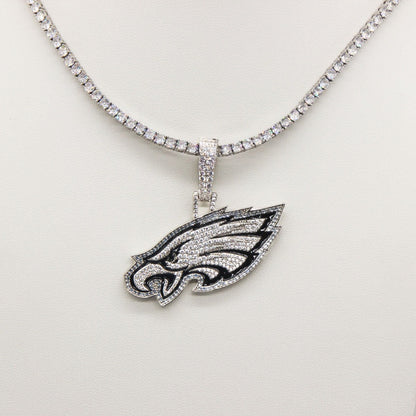 Philadelphia Emblem Pendant Necklace – Perfect Gift for Game Day Fans