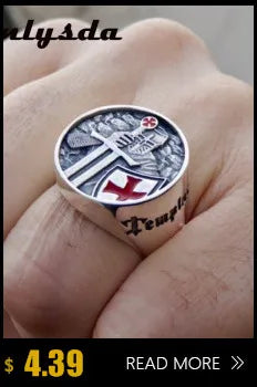 Cool Punk Stainless Steel Fishbone Ring For Man Vintage Style Classic Rvs Wedding Band Casual Sport Sieraden Boyfriend Gift