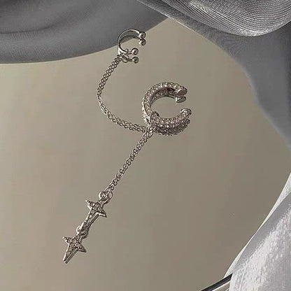 Star Drop Ear Cuff - No Piercing Required