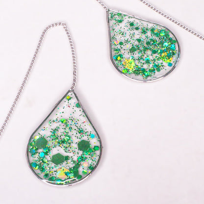 Ngọc Lục Ear Threaders