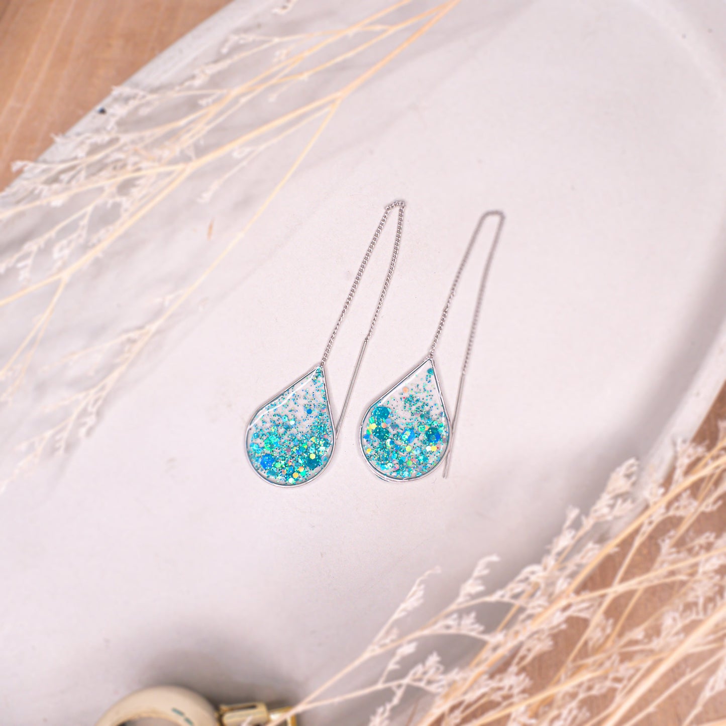 Thiên Lam Ear Threaders