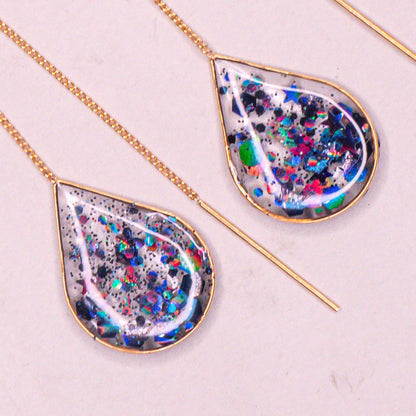 Lam Huyền Ear Threaders