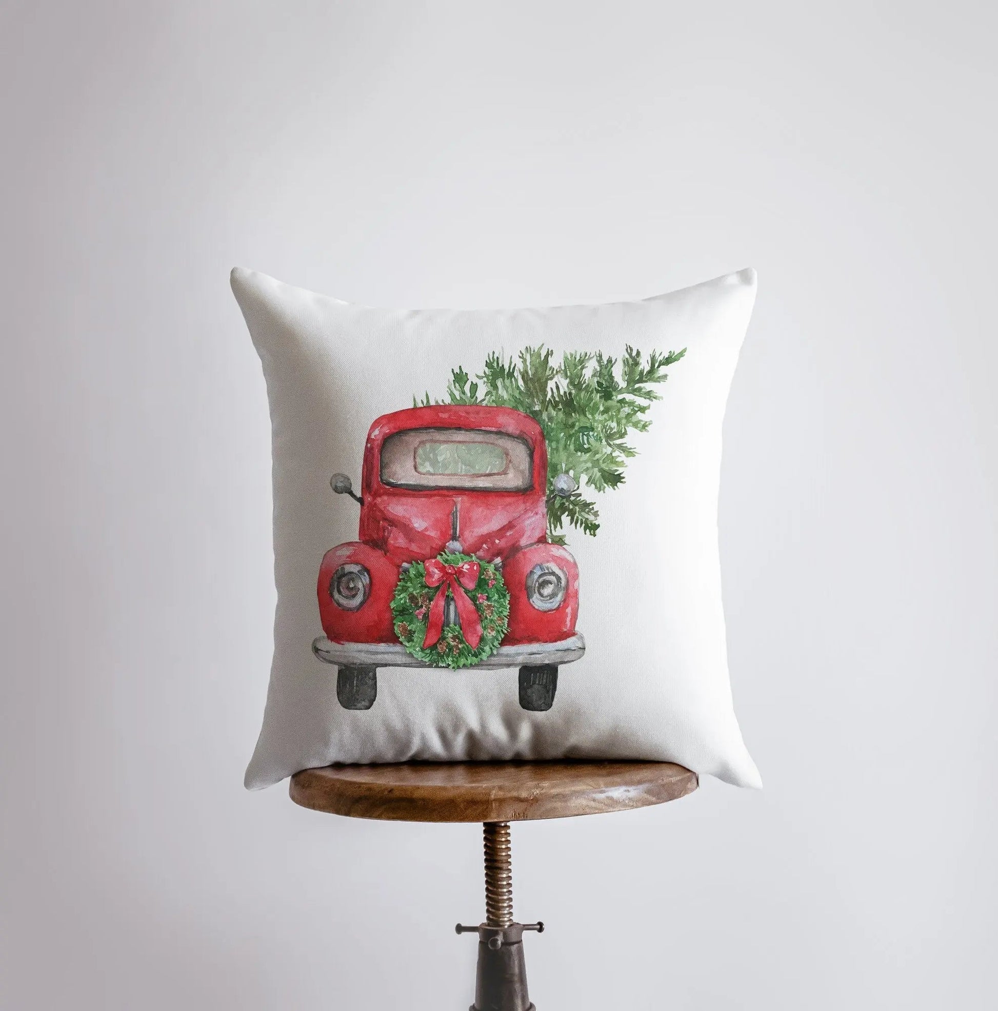 Christmas Truck Pillow Fashion Hut Jewelry