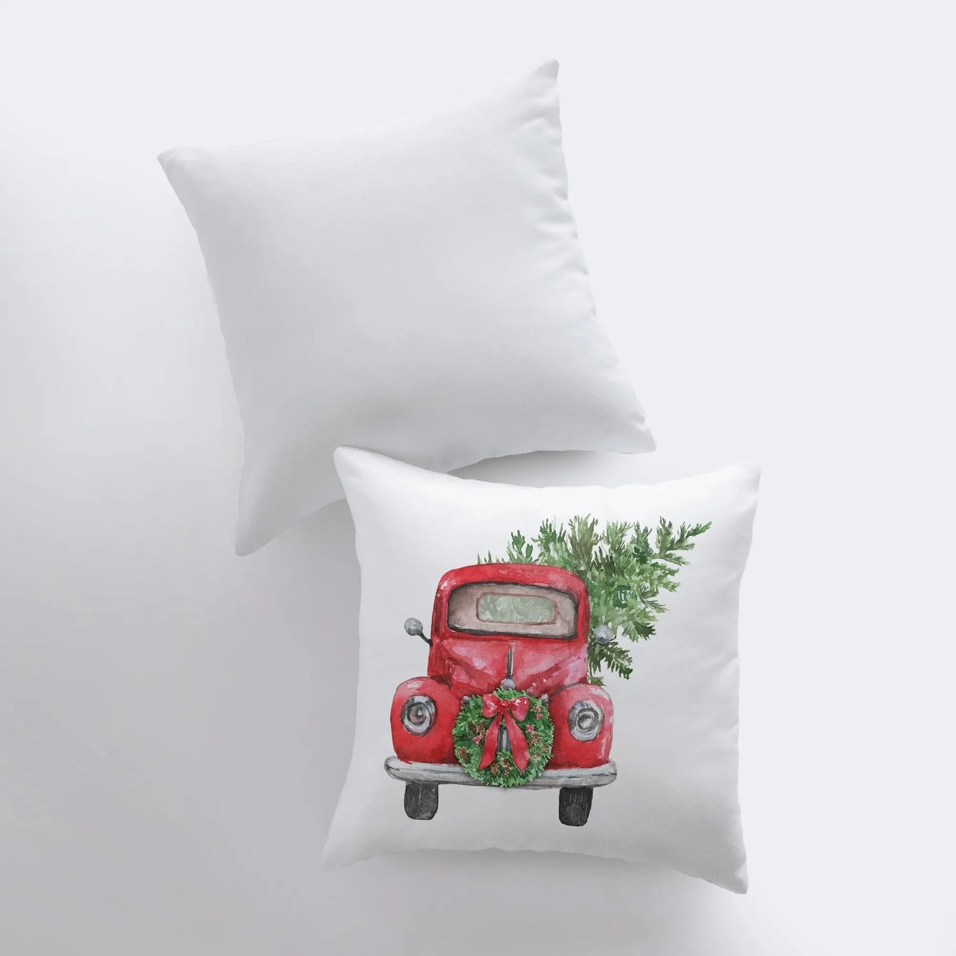 Christmas Truck Pillow Fashion Hut Jewelry