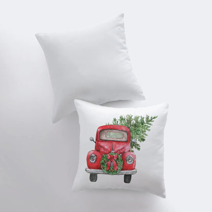 Christmas Truck Pillow Fashion Hut Jewelry