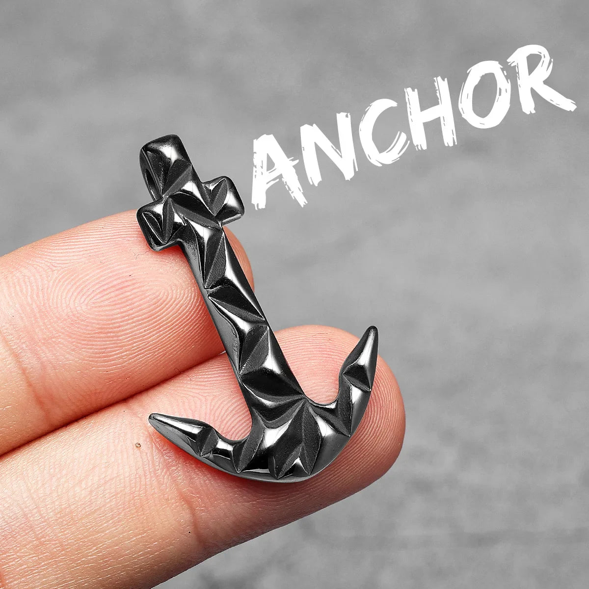 Anchor Sailor Stainless Steel Men's Necklace Pendants Chain