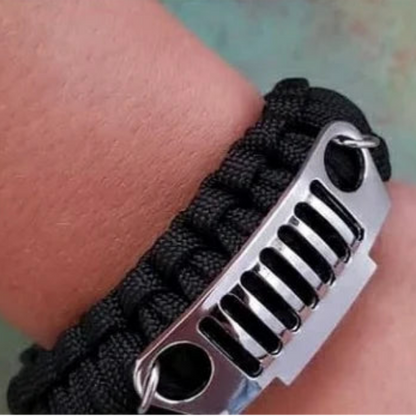 Jeep Survival Paracord Bracelet