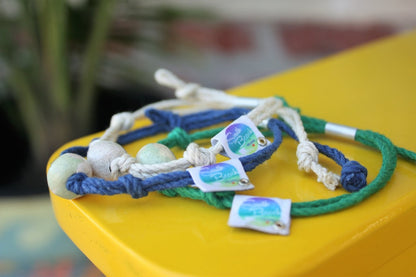 South Beach, FL Bead Bracelet / Anklet