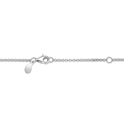 Double Star Charm Pendant Necklace