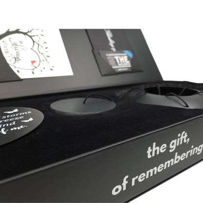 Gift Bundle - Serenity Memorial Wind Chimes, Thoughtful Gift For Special Occasions or Reflections Amazing Grace Scripture 40"