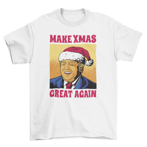 Christmas Trump Santa Claus t-shirt