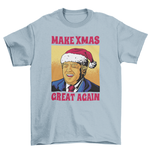 Christmas Trump Santa Claus t-shirt