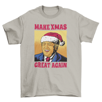 Christmas Trump Santa Claus t-shirt