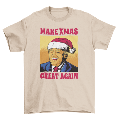 Christmas Trump Santa Claus t-shirt