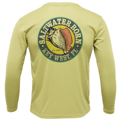 Swordfish on Chest Long Sleeve UPF 50+ Dry-Fit Shirt