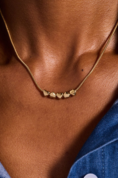 Heart Slider Necklace