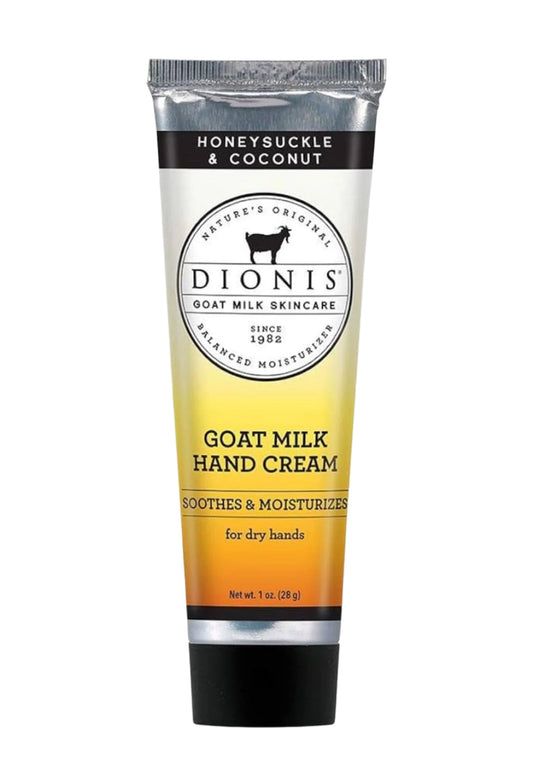 Dionis Honeysuckle & Coconut Hand Cream 1 oz