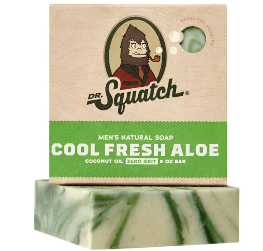 Dr. Squatch Cool Fresh Aloe Bar Soap