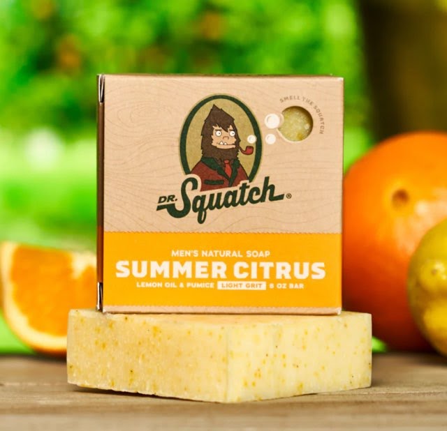 Dr. Squatch Summer Citrus Bar Soap