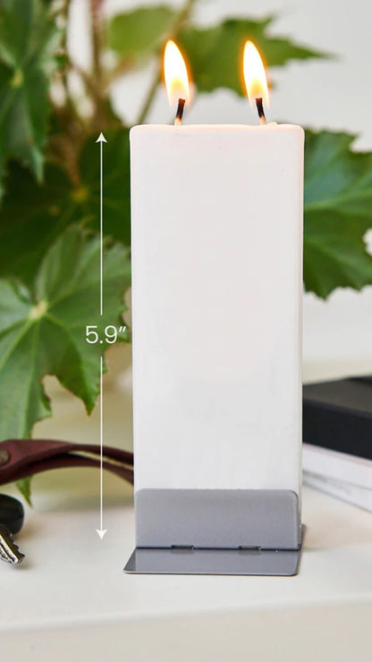 Flatyz Be My Valentine Floral Heart Candle