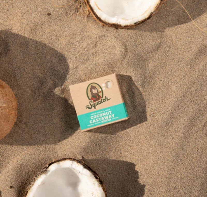 Dr. Squatch Coconut Castaway Bar Soap