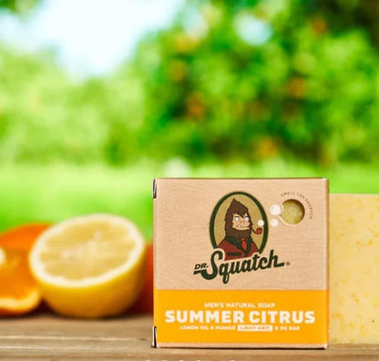 Dr. Squatch Summer Citrus Bar Soap