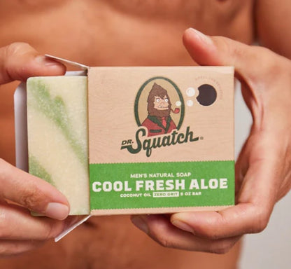 Dr. Squatch Cool Fresh Aloe Bar Soap