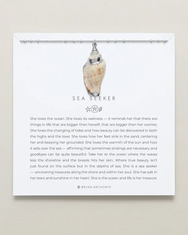 Sea Seeker Shell Necklace