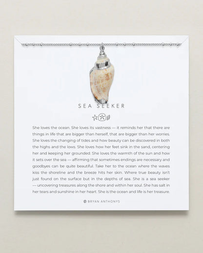 Sea Seeker Shell Necklace