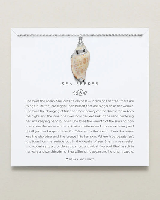 Sea Seeker Shell Necklace