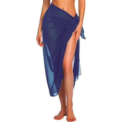 Beachside Bliss Sarong Wraps - Lightweight, Versatile Cover-Up for Effortless Beach Style