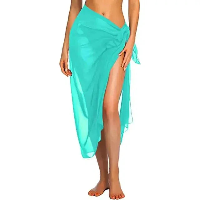 Beachside Bliss Sarong Wraps - Lightweight, Versatile Cover-Up for Effortless Beach Style