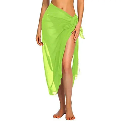 Beachside Bliss Sarong Wraps - Lightweight, Versatile Cover-Up for Effortless Beach Style