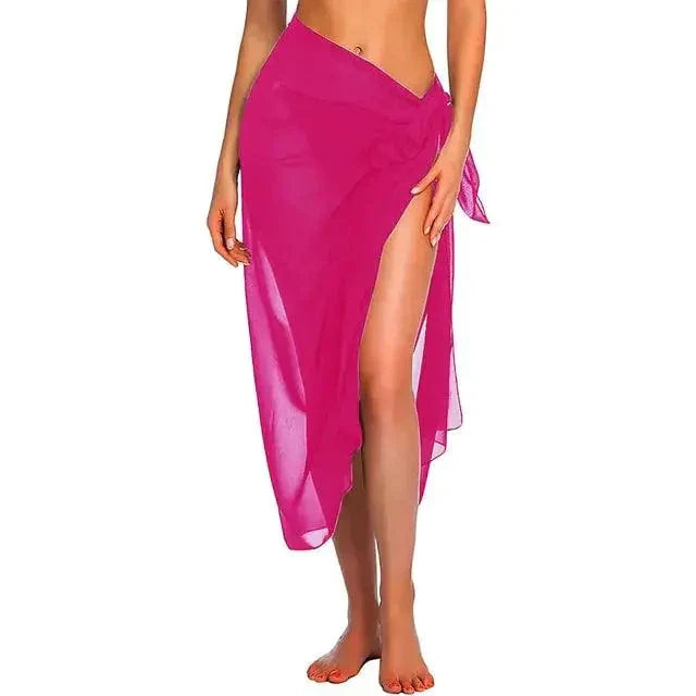 Beachside Bliss Sarong Wraps - Lightweight, Versatile Cover-Up for Effortless Beach Style