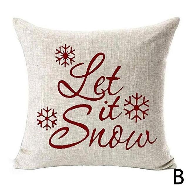 Christmas Snowflake Pillow Covers