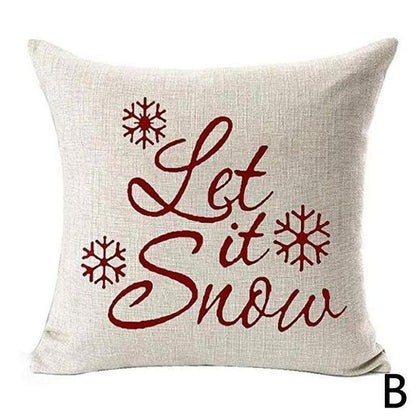 Christmas Snowflake Pillow Covers