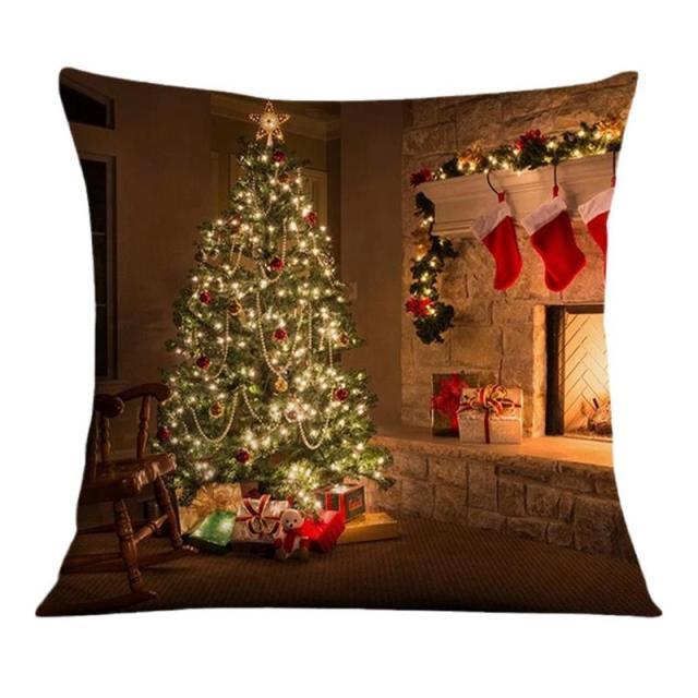 Christmas Snowflake Pillow Covers