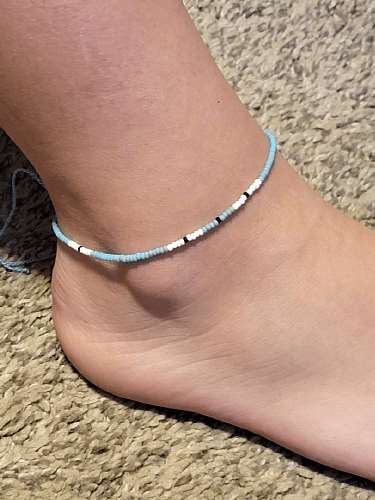 Cali Surf Anklet  - Blue | Fashion Hut Jewelry