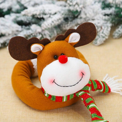 Christmas Flannel Curtain Tiebacks
