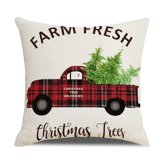 Christmas Throw Pillow Covers