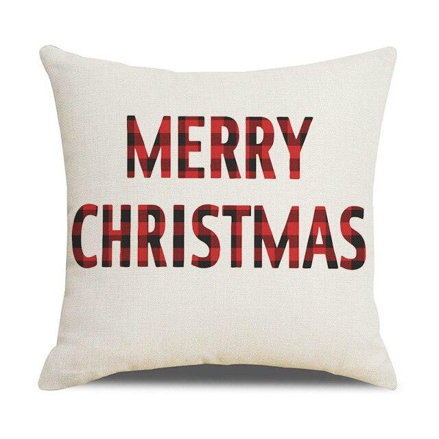 Christmas Throw Pillow Covers