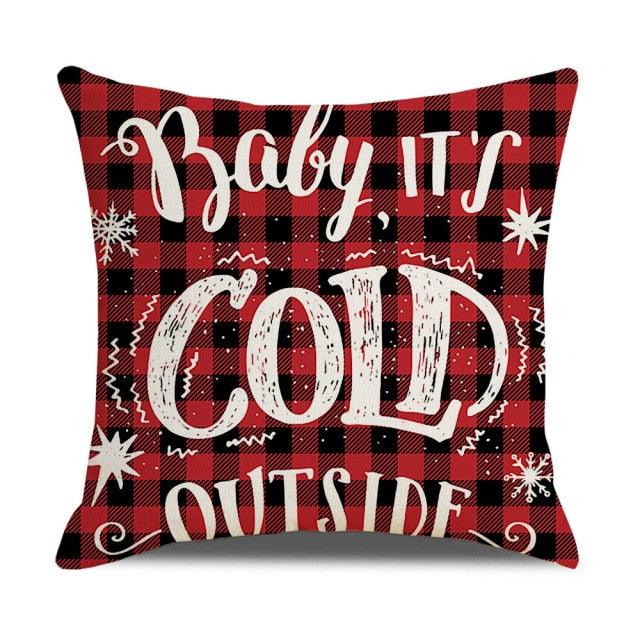 Christmas Throw Pillow Covers