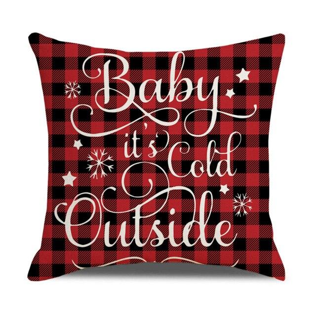 Christmas Throw Pillow Covers