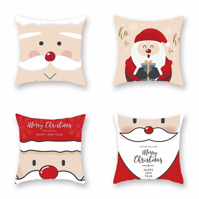 Santa Claus Christmas Pillow Covers