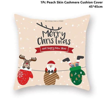 Santa Claus Christmas Pillow Covers