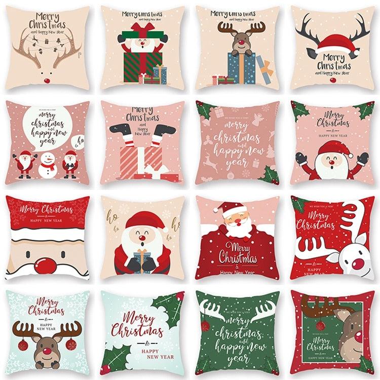 Santa Claus Christmas Pillow Covers