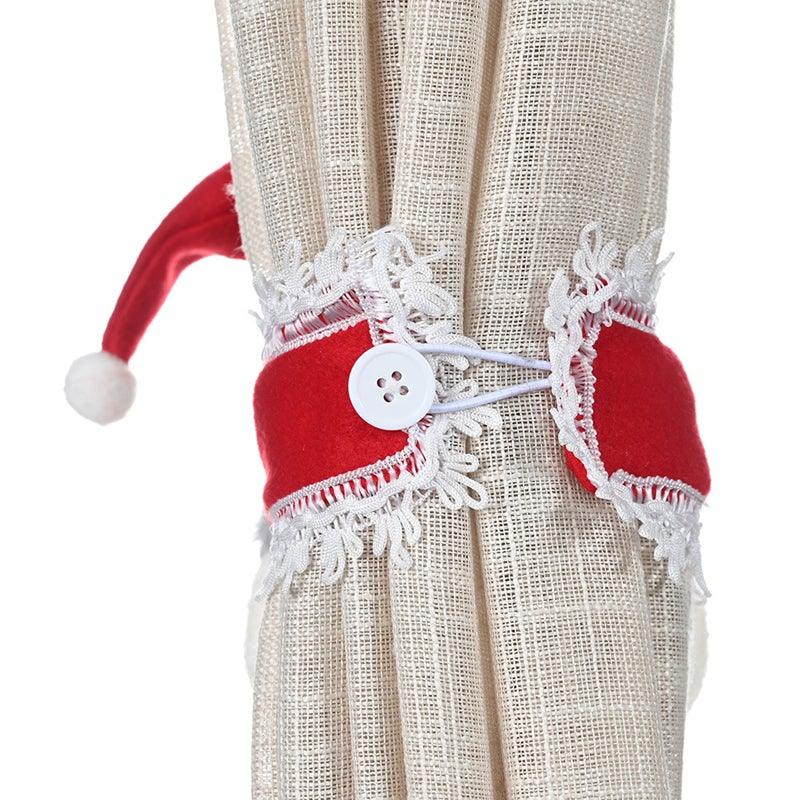 Christmas Curtain Tiebacks